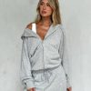 Basics Tiger Mist | Alish Hoodie - Grey : Grey Marle