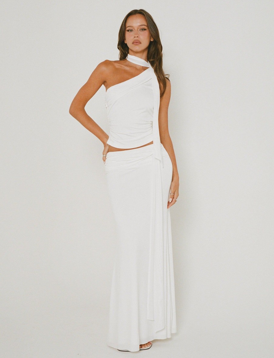 Basics Tiger Mist | Mist Skirt - White