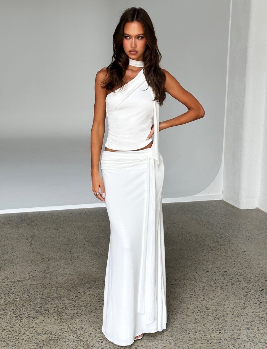 Basics Tiger Mist | Mist Skirt - White