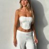 Tops Tiger Mist | Tianna Top - White