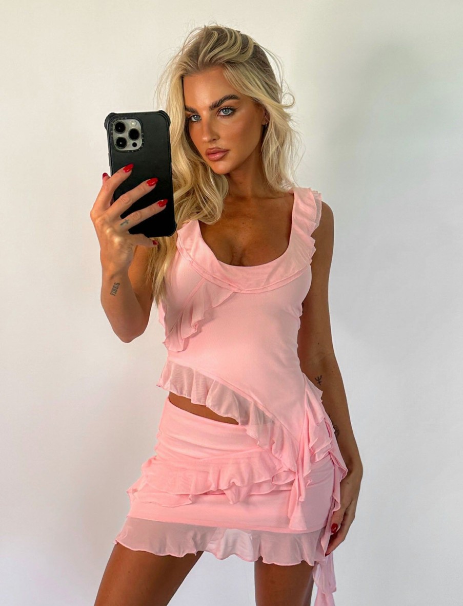 Tops Tiger Mist | Stormi Top - Pink : Baby Pink