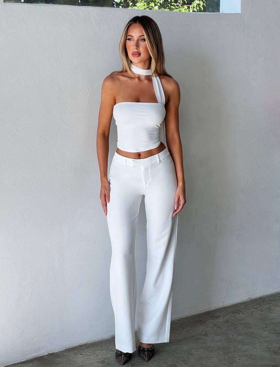 Pants Tiger Mist | Tamara Pant - White