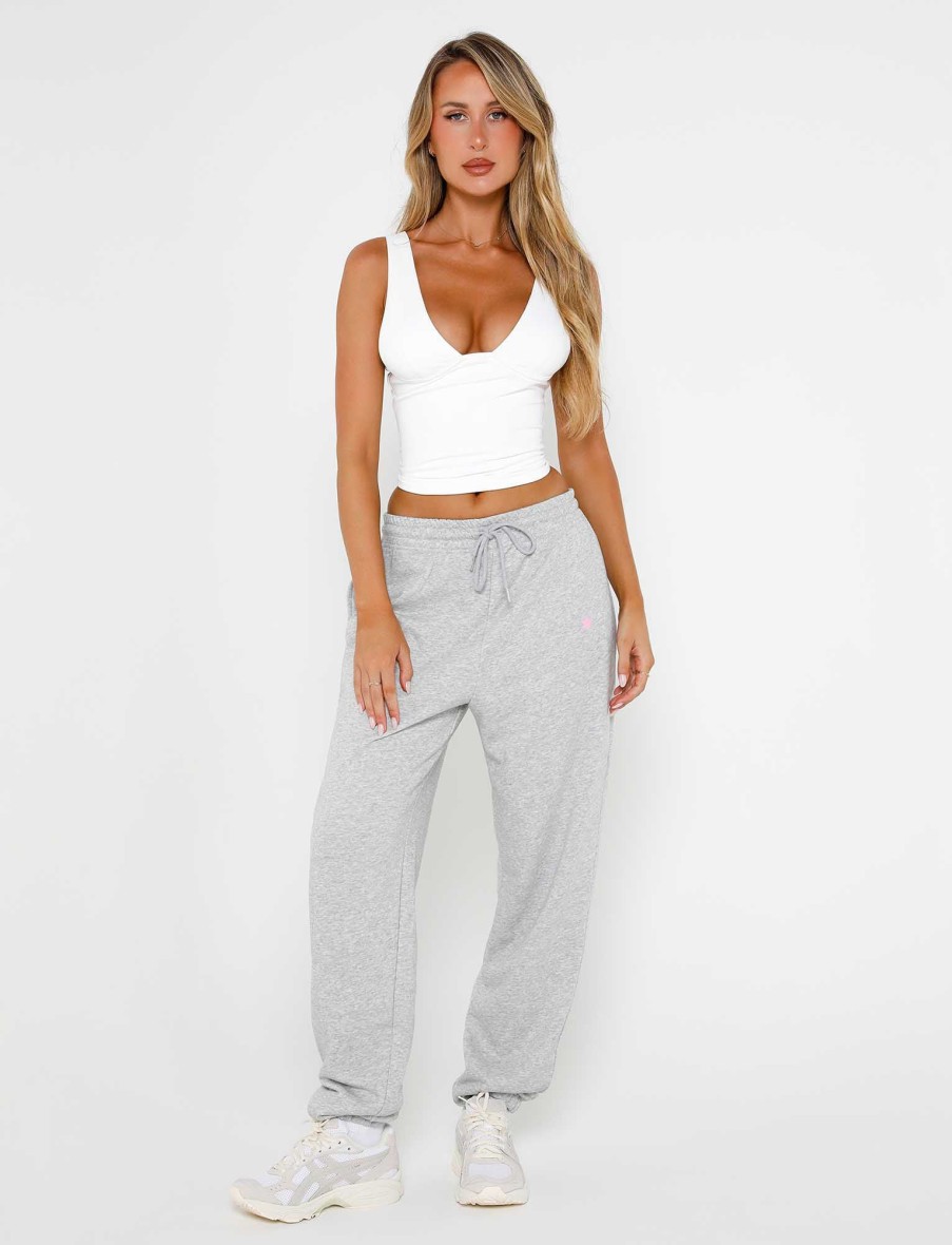 Basics Tiger Mist | Alish Pant - Grey : Grey Marle