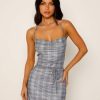 Resort Wear Tiger Mist | Patra Dress - Multi : Miro Check