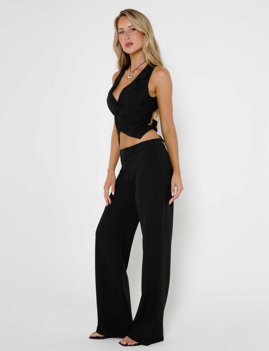 Pants Tiger Mist | Marjorie Pant - Black