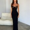 Dresses Tiger Mist | Allura Maxi Dress - Black