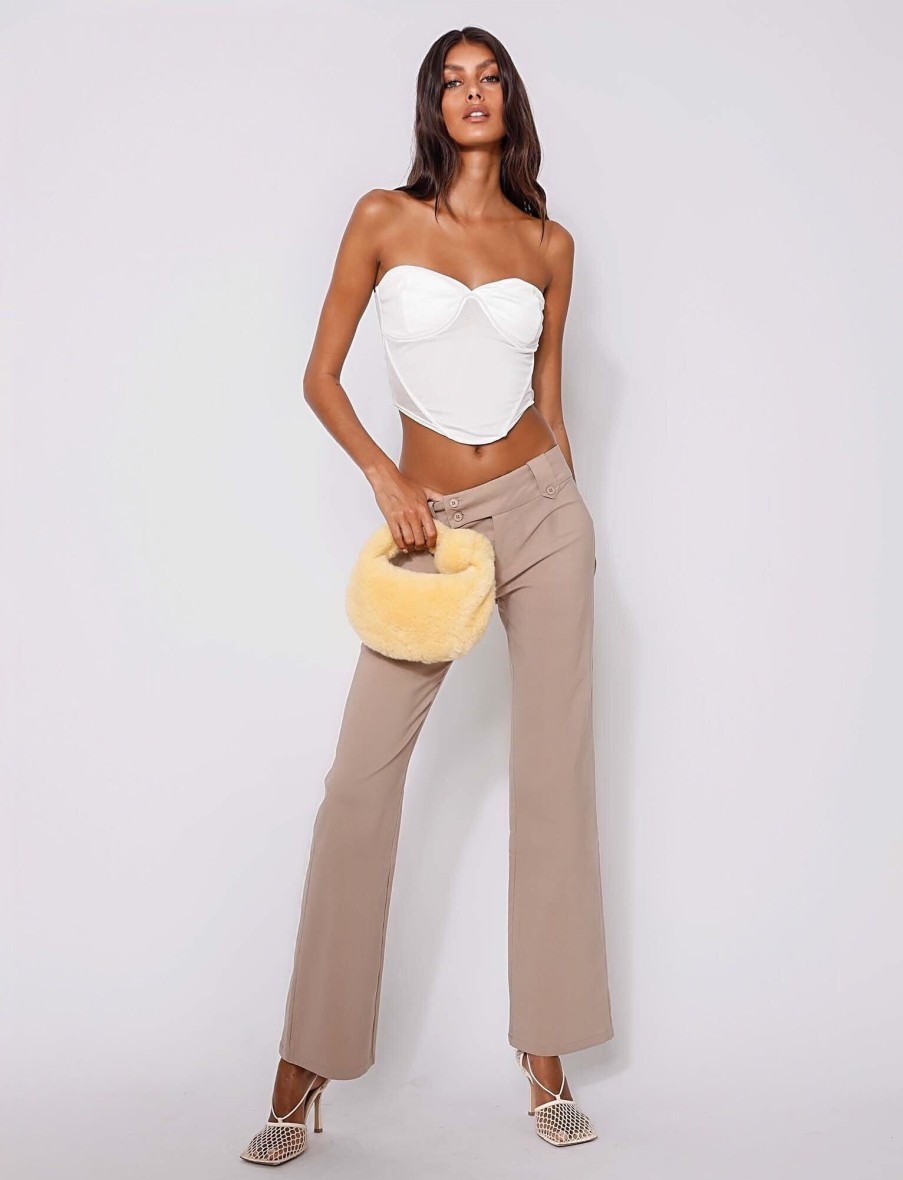 Basics Tiger Mist | Kittie Pant - Taupe