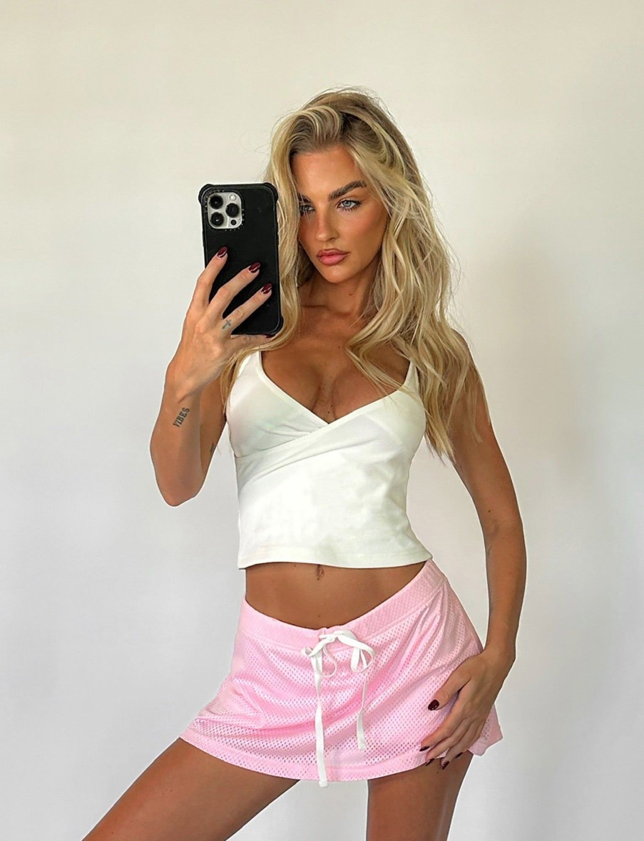 Festival Tiger Mist | Nydia Skort - Pink : Blush : Dusty Pink