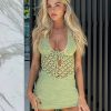 Dresses Tiger Mist | Isabell Dress - Green : Pastel Green