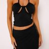 Tops Tiger Mist | Alani Top - Black