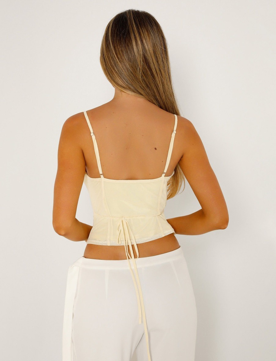 Tops Tiger Mist | Katina Cami - Yellow : Butter