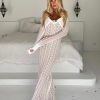 Formal Outfits Tiger Mist | Sopha Two Piece Maxi Dress - White