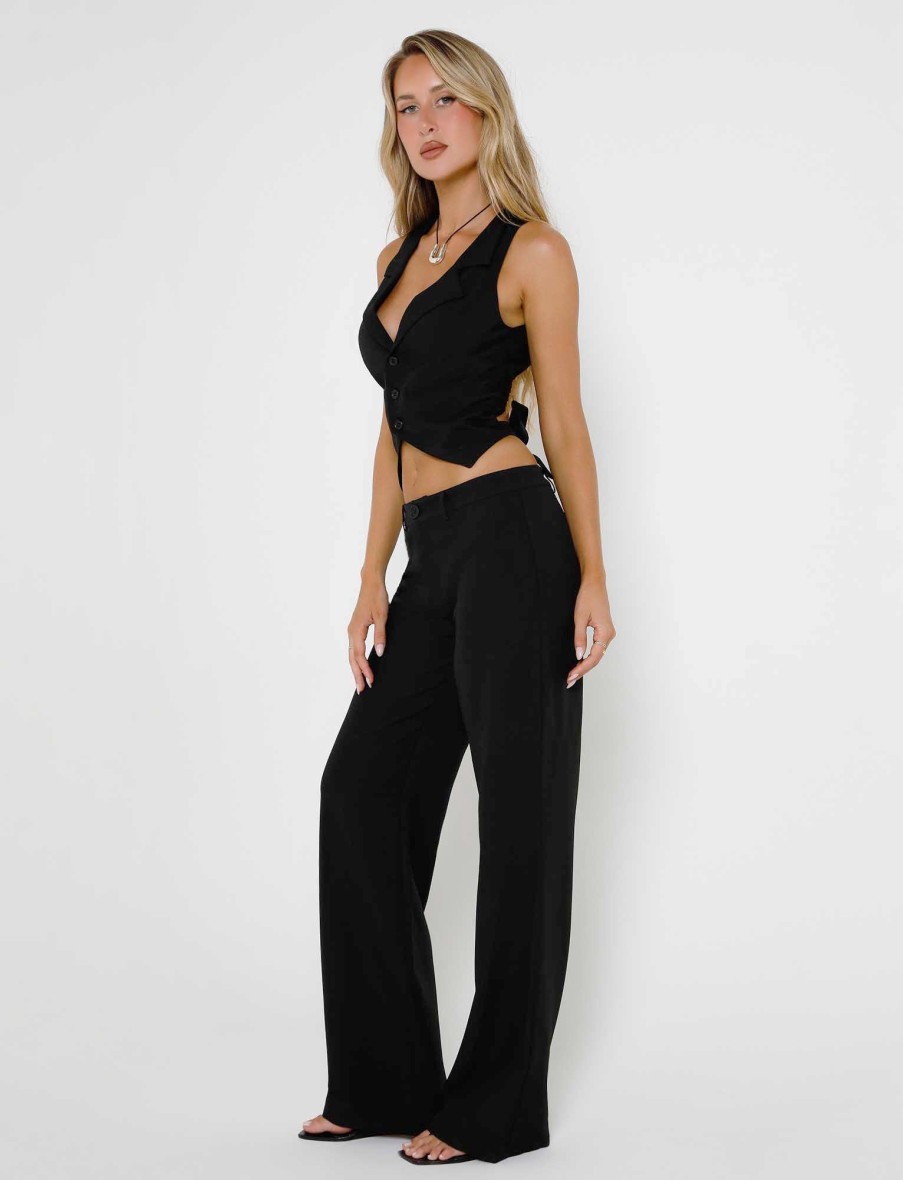 Basics Tiger Mist | Marjorie Pant - Black