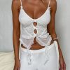 Resort Wear Tiger Mist | Lafayette Top - White