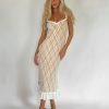 Resort Wear Tiger Mist | Deja Dress - White : Lace