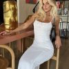 Resort Wear Tiger Mist | Valda Maxi Dress - White