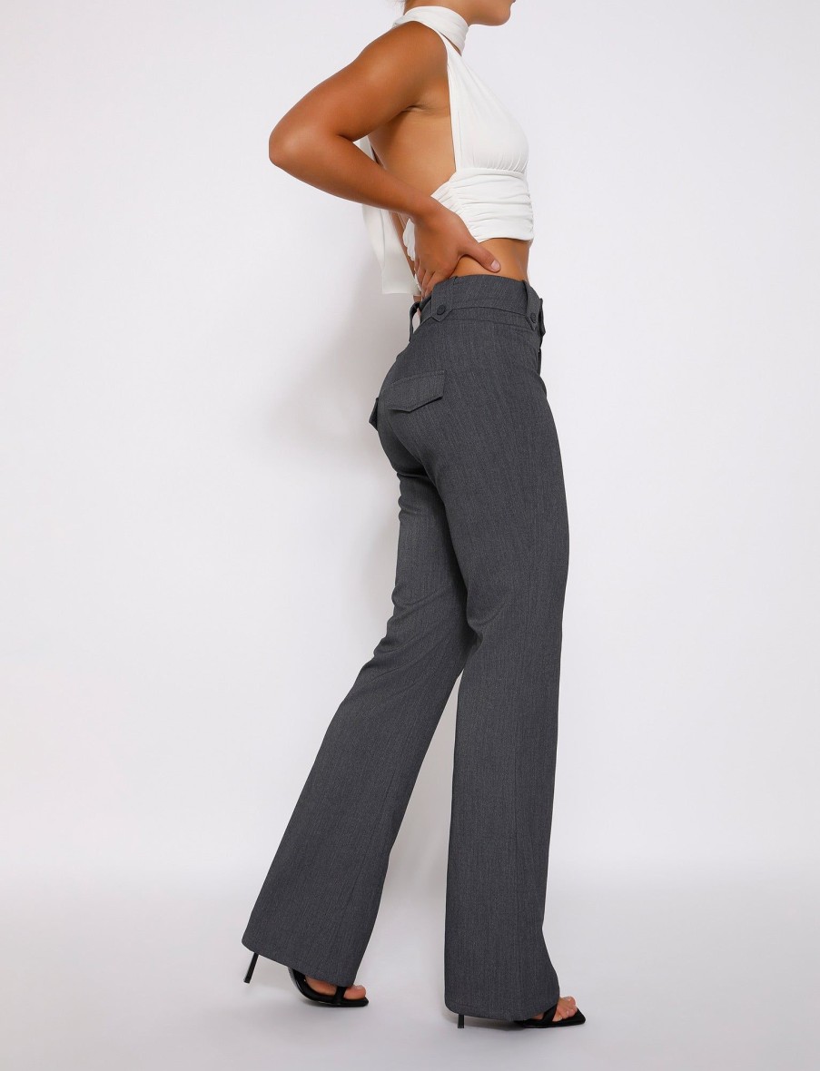 Pants Tiger Mist | Kittie High Rise Pant - Grey