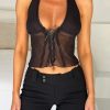 Tops Tiger Mist | Kaylee Top - Black