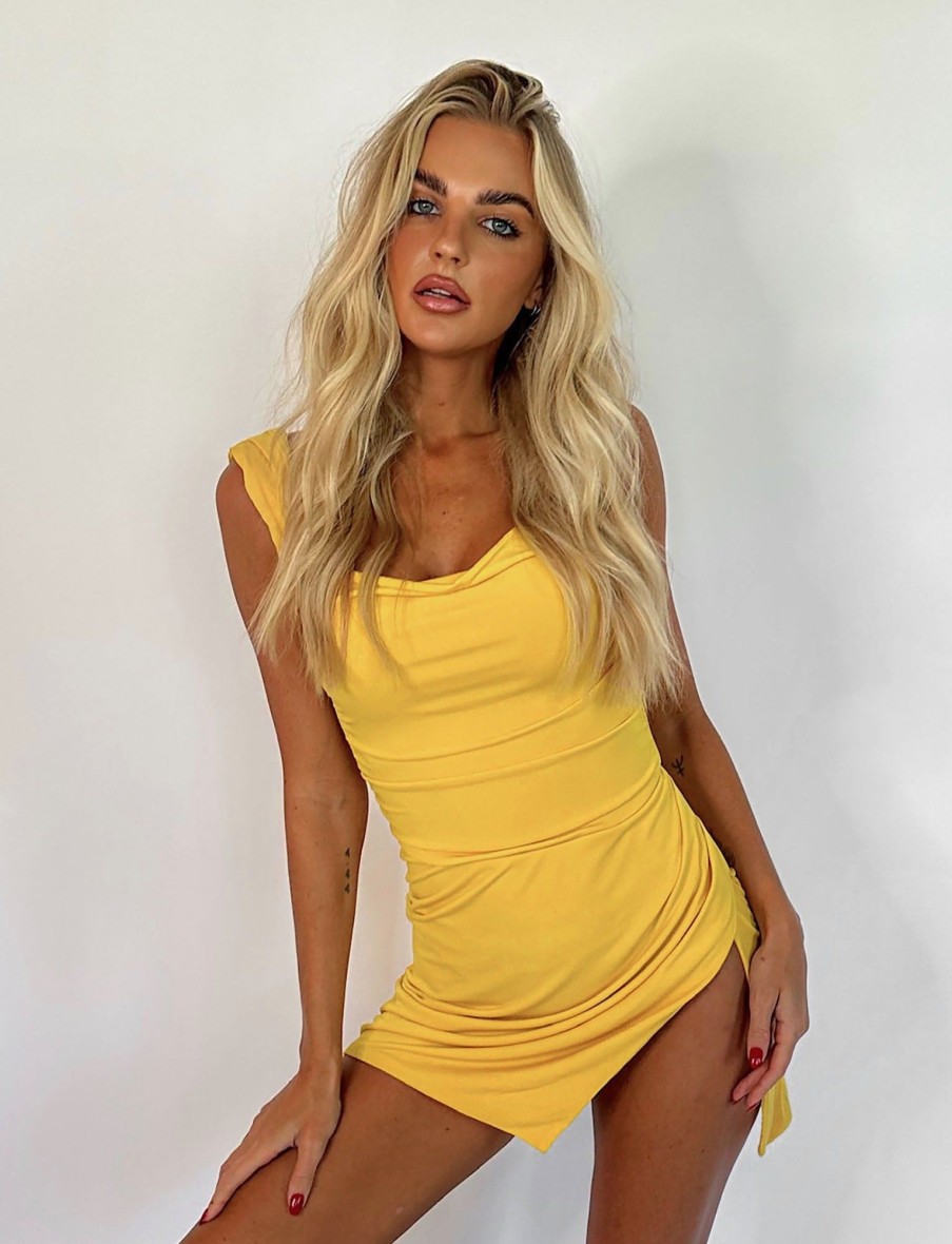 Dresses Tiger Mist | Joslin Dress - Yellow