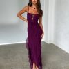 Formal Outfits Tiger Mist | Chaya Dress - Purple : Deep Purple