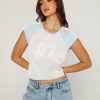 Tops Tiger Mist | Charity Tee - White